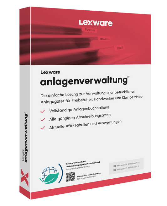 Lexware anlagenverwaltung