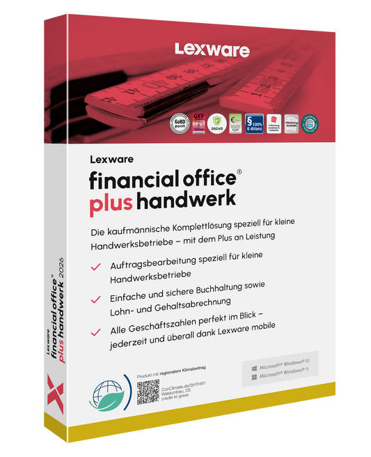 Lexware financial office plus handwerk