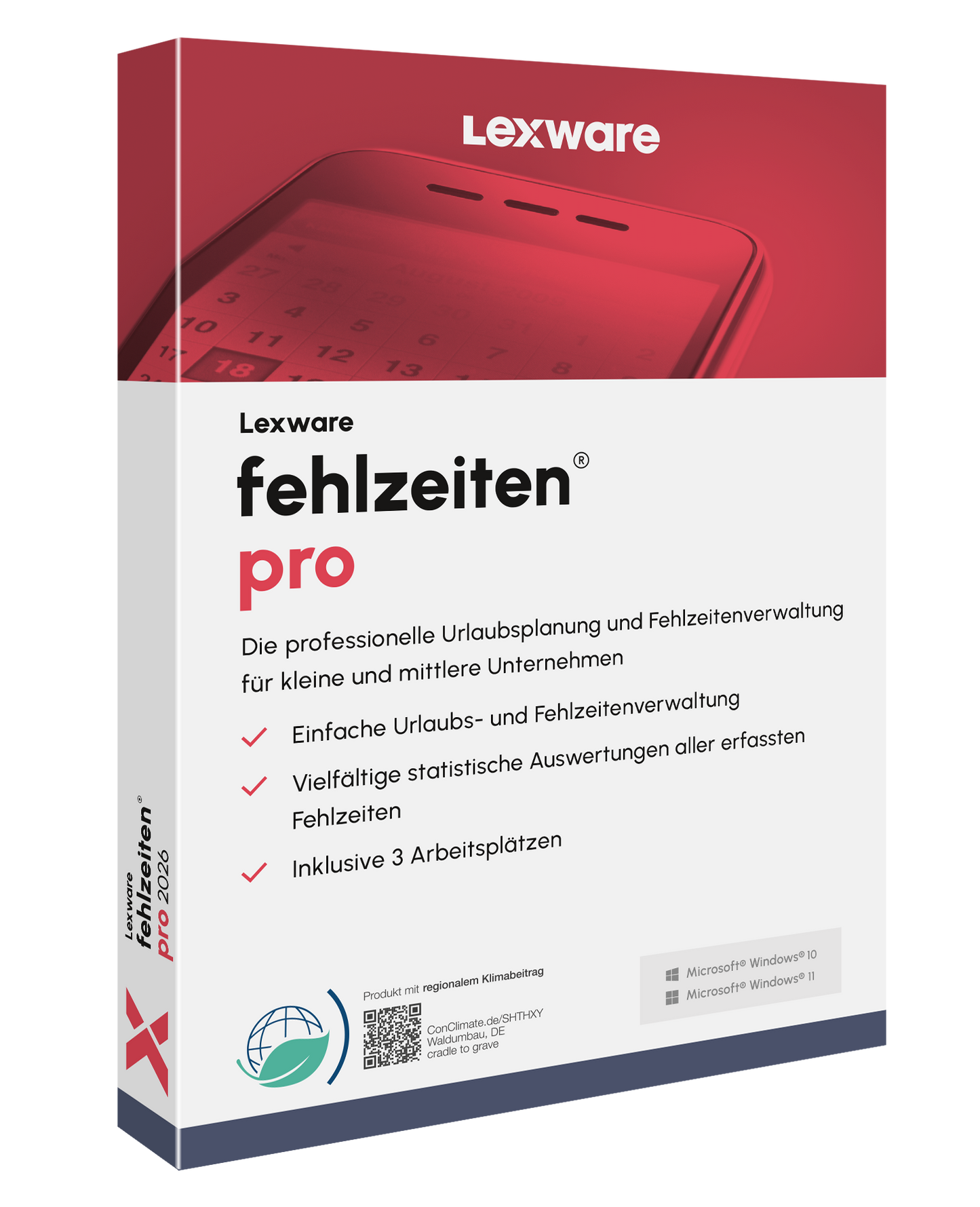 Lexware fehlzeiten pro